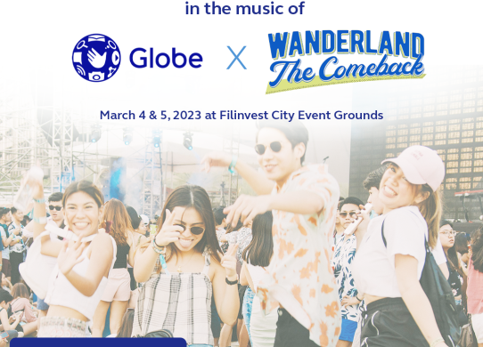 Globe Brings Weekend Madness this March with Wanderland and Arctic Monkeys