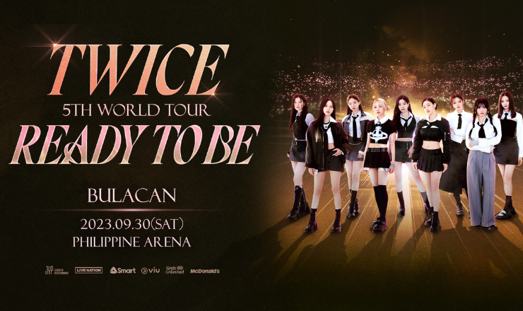 Stand a chance to win concert tickets for TWICE's 5th World Tour "READY TO BE" through SMART