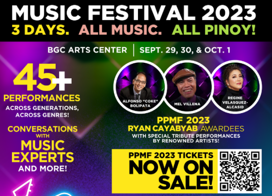 Pinoy Playlist Music Festival 2023: Gunita At Mga Bukas: Honoring our Past and Embracing the Future of Filipino Music