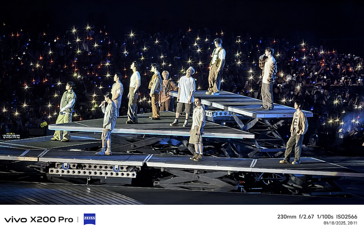 Experience K-Pop Concerts Like Never Before with vivo X200 Pro